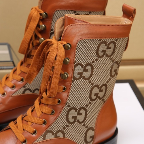 Replica Gucci Boots For Men #1257521 $118.00 USD for Wholesale