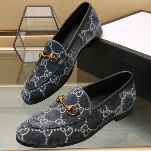 Wholesale Gucci Oxfords Shoes For Men #1257537 $98.00 USD, Wholesale Quality Replica Gucci Oxfords Shoes