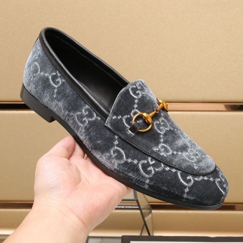 Replica Gucci Oxfords Shoes For Men #1257537 $98.00 USD for Wholesale