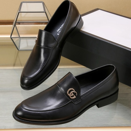 Wholesale Gucci Oxfords Shoes For Men #1257539 $92.00 USD, Wholesale Quality Replica Gucci Oxfords Shoes