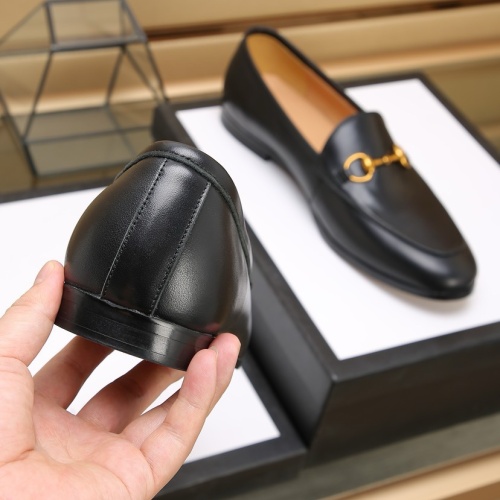 Replica Gucci Oxfords Shoes For Men #1257540 $98.00 USD for Wholesale