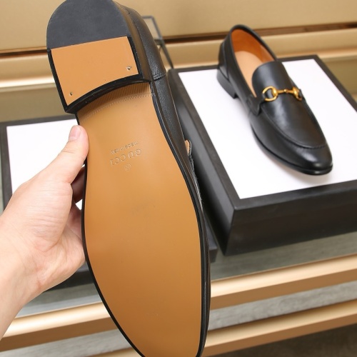 Replica Gucci Oxfords Shoes For Men #1257541 $98.00 USD for Wholesale