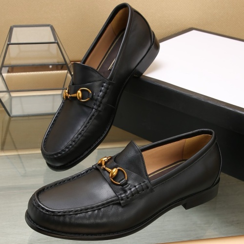 Wholesale Gucci Oxfords Shoes For Men #1257542 $98.00 USD, Wholesale Quality Replica Gucci Oxfords Shoes