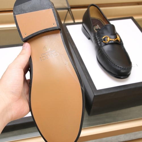 Replica Gucci Oxfords Shoes For Men #1257542 $98.00 USD for Wholesale