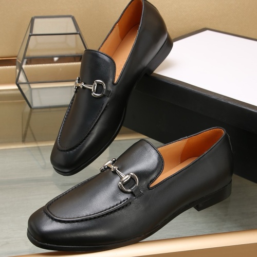 Wholesale Gucci Oxfords Shoes For Men #1257543 $98.00 USD, Wholesale Quality Replica Gucci Oxfords Shoes