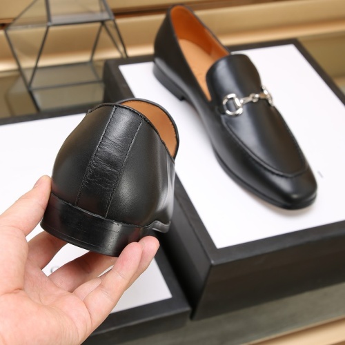 Replica Gucci Oxfords Shoes For Men #1257543 $98.00 USD for Wholesale