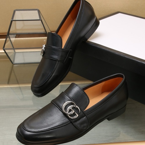 Wholesale Gucci Oxfords Shoes For Men #1257544 $98.00 USD, Wholesale Quality Replica Gucci Oxfords Shoes