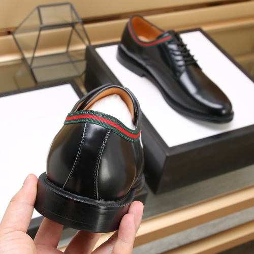 Replica Gucci Oxfords Shoes For Men #1257545 $98.00 USD for Wholesale