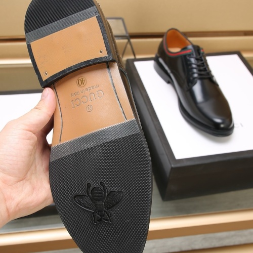 Replica Gucci Oxfords Shoes For Men #1257545 $98.00 USD for Wholesale