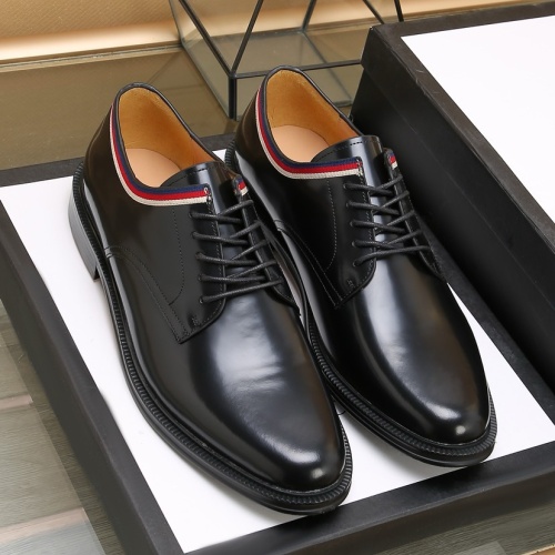 Replica Gucci Oxfords Shoes For Men #1257546 $98.00 USD for Wholesale