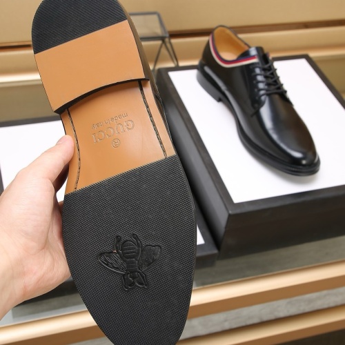 Replica Gucci Oxfords Shoes For Men #1257546 $98.00 USD for Wholesale