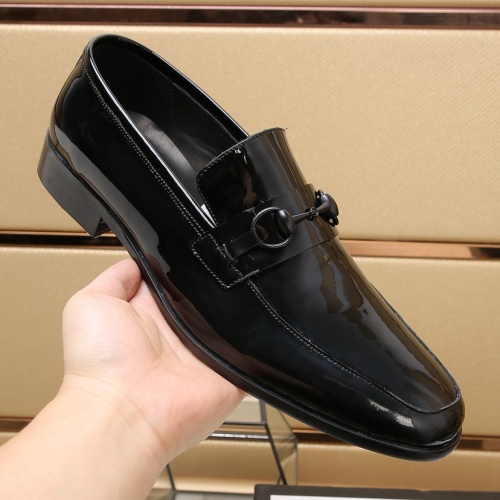 Replica Gucci Oxfords Shoes For Men #1257547 $98.00 USD for Wholesale