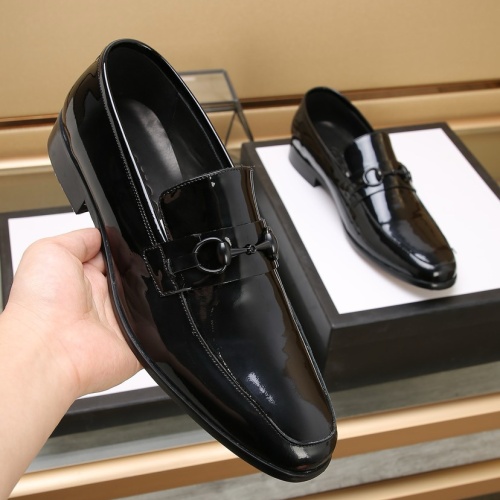 Replica Gucci Oxfords Shoes For Men #1257547 $98.00 USD for Wholesale