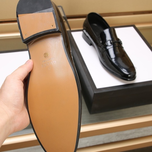 Replica Gucci Oxfords Shoes For Men #1257547 $98.00 USD for Wholesale