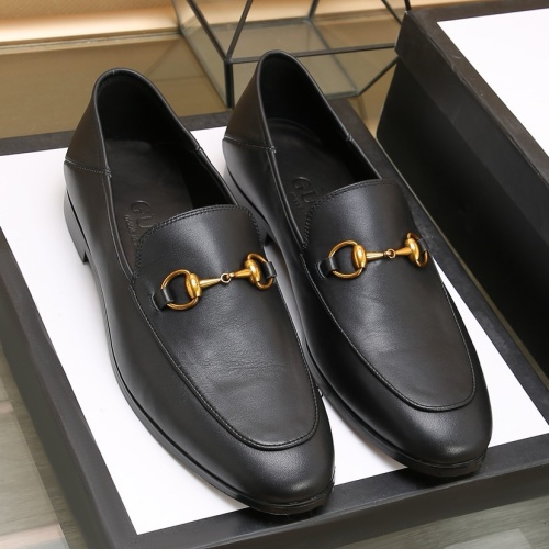 Replica Gucci Oxfords Shoes For Men #1257548 $98.00 USD for Wholesale