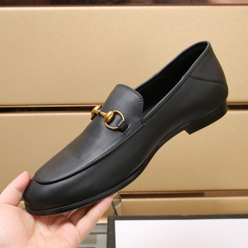 Replica Gucci Oxfords Shoes For Men #1257548 $98.00 USD for Wholesale