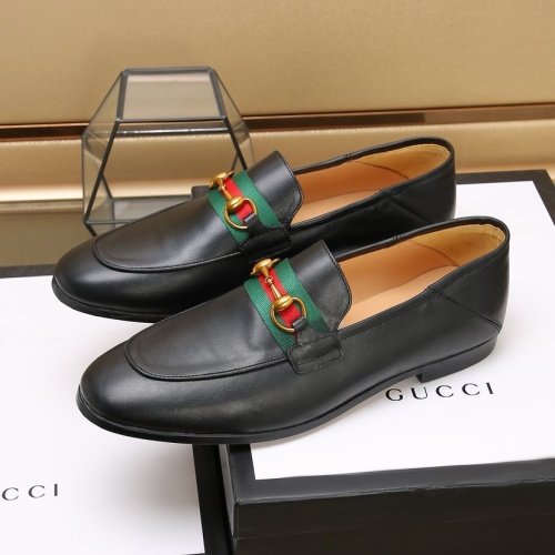 Wholesale Gucci Oxfords Shoes For Men #1257549 $98.00 USD, Wholesale Quality Replica Gucci Oxfords Shoes