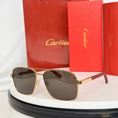 Wholesale Cartier AAA Quality Sunglassess #1257556 $48.00 USD, Wholesale Quality Replica Cartier AAA Quality Sunglassess