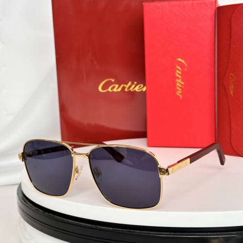 Wholesale Cartier AAA Quality Sunglassess #1257559 $48.00 USD, Wholesale Quality Replica Cartier AAA Quality Sunglassess