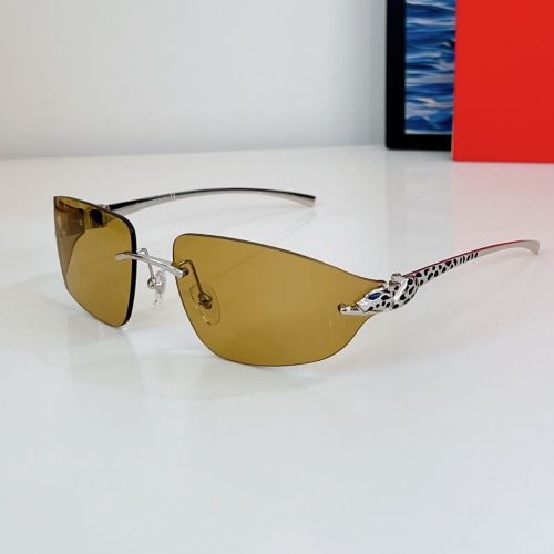 Wholesale Cartier AAA Quality Sunglassess #1257570 $64.00 USD, Wholesale Quality Replica Cartier AAA Quality Sunglassess