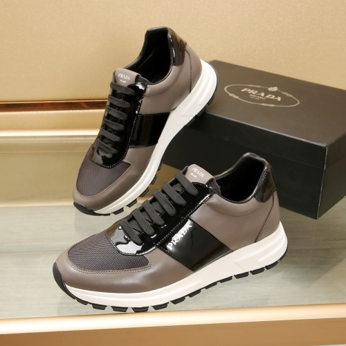 Wholesale Prada Casual Shoes For Men #1257576 $96.00 USD, Wholesale Quality Replica Prada Casual Shoes