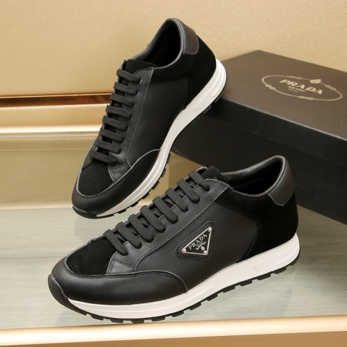 Wholesale Prada Casual Shoes For Men #1257586 $96.00 USD, Wholesale Quality Replica Prada Casual Shoes