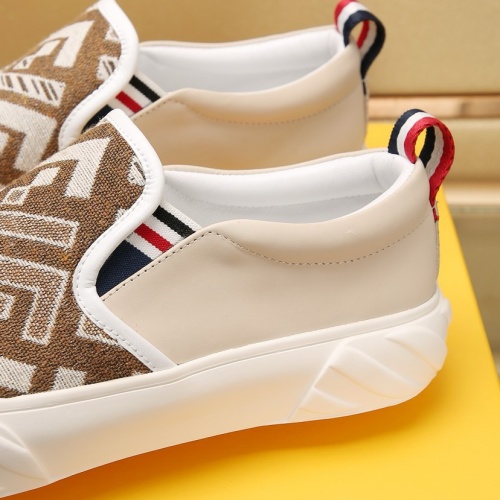 Replica Fendi Casual Shoes For Men #1257589 $85.00 USD for Wholesale