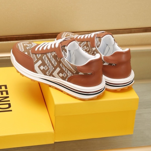 Replica Fendi Casual Shoes For Men #1257592 $88.00 USD for Wholesale