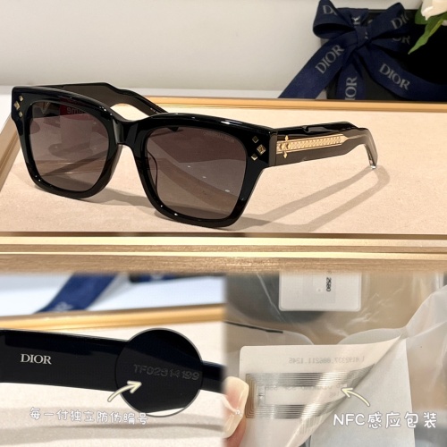 Wholesale Christian Dior AAA Quality Sunglasses #1257593 $72.00 USD, Wholesale Quality Replica Christian Dior AAA Quality Sunglasses