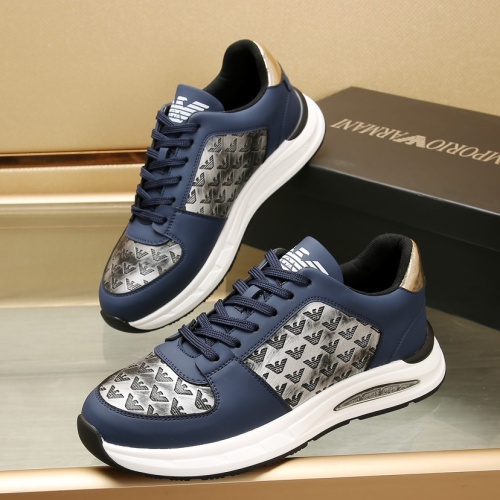 Wholesale Armani Casual Shoes For Men #1257626 $88.00 USD, Wholesale Quality Replica Armani Casual Shoes