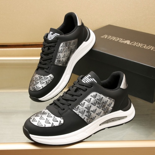 Wholesale Armani Casual Shoes For Men #1257627 $88.00 USD, Wholesale Quality Replica Armani Casual Shoes