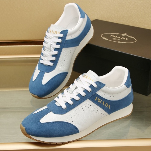 Wholesale Prada Casual Shoes For Men #1257629 $96.00 USD, Wholesale Quality Replica Prada Casual Shoes