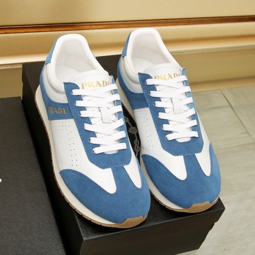 Replica Prada Casual Shoes For Men #1257629 $96.00 USD for Wholesale