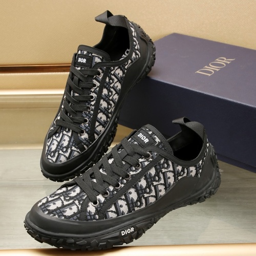 Wholesale Christian Dior Casual Shoes For Men #1257639 $98.00 USD, Wholesale Quality Replica Christian Dior Casual Shoes