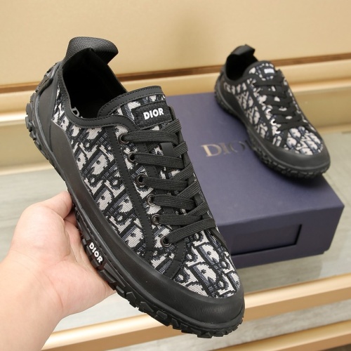 Replica Christian Dior Casual Shoes For Men #1257639 $98.00 USD for Wholesale