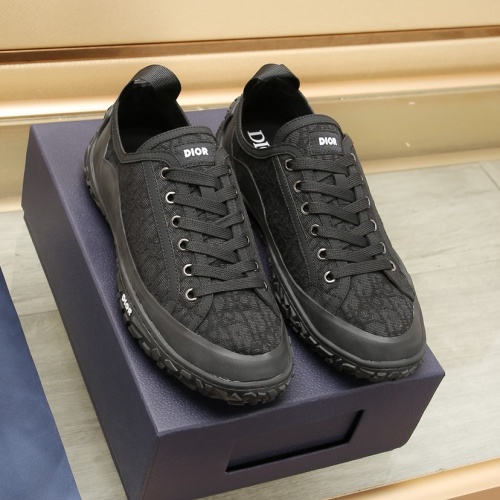 Replica Christian Dior Casual Shoes For Men #1257640 $98.00 USD for Wholesale