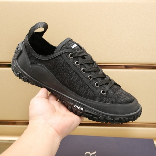 Replica Christian Dior Casual Shoes For Men #1257640 $98.00 USD for Wholesale