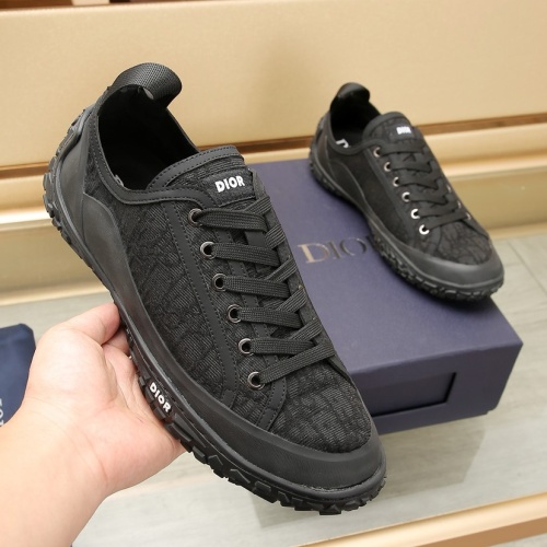 Replica Christian Dior Casual Shoes For Men #1257640 $98.00 USD for Wholesale