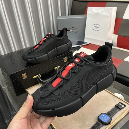 Wholesale Prada Casual Shoes For Men #1257653 $96.00 USD, Wholesale Quality Replica Prada Casual Shoes