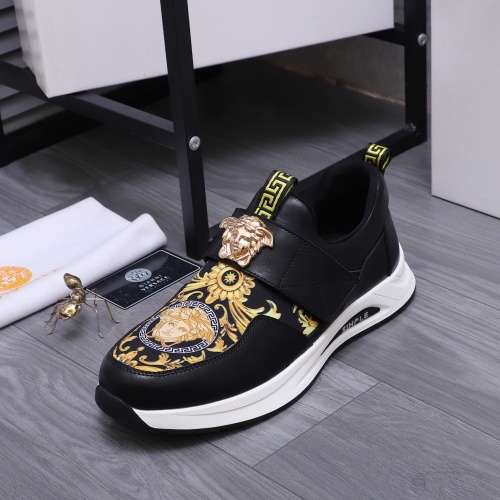 Replica Versace Casual Shoes For Men #1257659 $76.00 USD for Wholesale