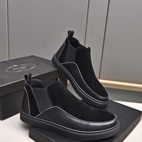 Replica Prada Boots For Men #1257672 $82.00 USD for Wholesale