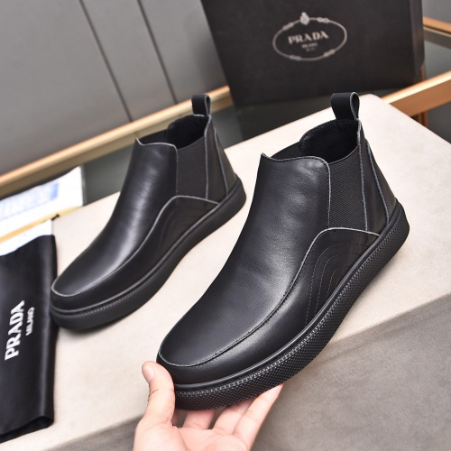 Wholesale Prada Boots For Men #1257674 $82.00 USD, Wholesale Quality Replica Prada Boots