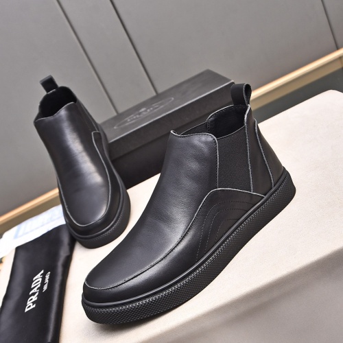 Replica Prada Boots For Men #1257674 $82.00 USD for Wholesale