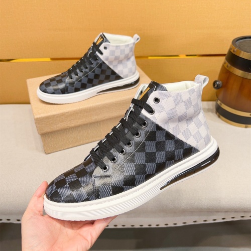 Replica Louis Vuitton High Tops Shoes For Men #1257734 $80.00 USD for Wholesale