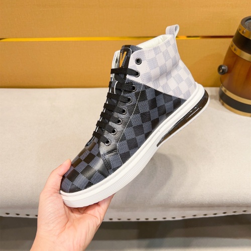 Replica Louis Vuitton High Tops Shoes For Men #1257734 $80.00 USD for Wholesale