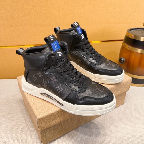 Wholesale Louis Vuitton High Tops Shoes For Men #1257736 $80.00 USD, Wholesale Quality Replica Louis Vuitton High Tops Shoes