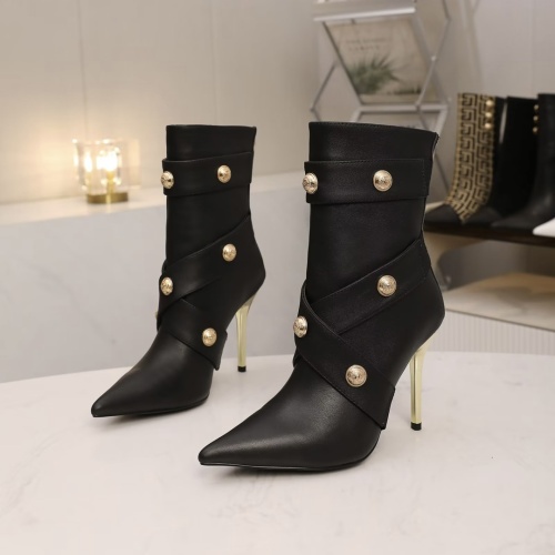 Wholesale Balmain Boots For Women #1257765 $112.00 USD, Wholesale Quality Replica Balmain Boots