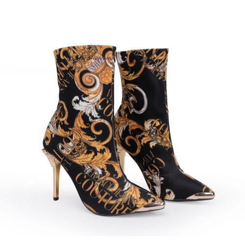 Wholesale Versace Boots For Women #1257777 $96.00 USD, Wholesale Quality Replica Versace Boots