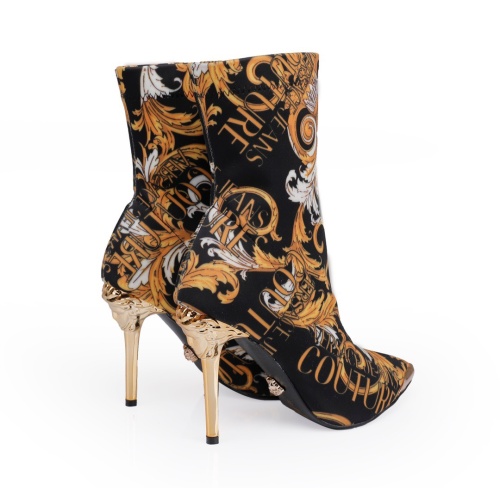 Replica Versace Boots For Women #1257777 $96.00 USD for Wholesale