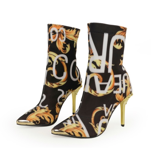 Wholesale Versace Boots For Women #1257778 $96.00 USD, Wholesale Quality Replica Versace Boots